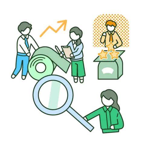 経営管理イメージイラスト