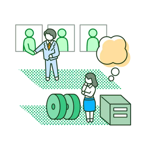 営業統括イメージイラスト